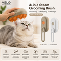 VELO™ 3-in-1 Steam Grooming Brush