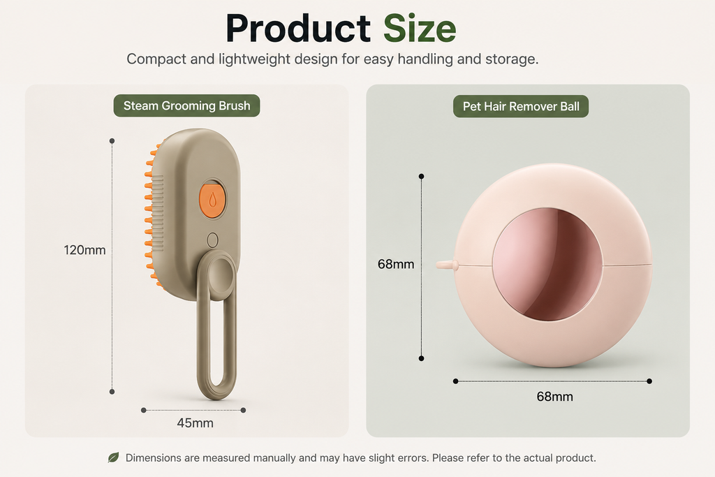 VELO™ 3-in-1 Steam Grooming Brush