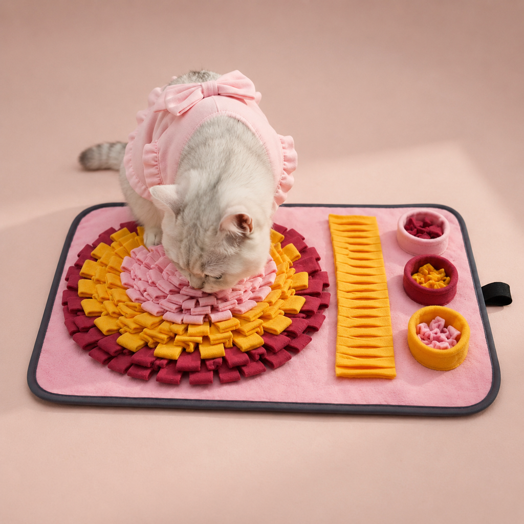 Enrichment Snuffle & Slow Feeding Mat