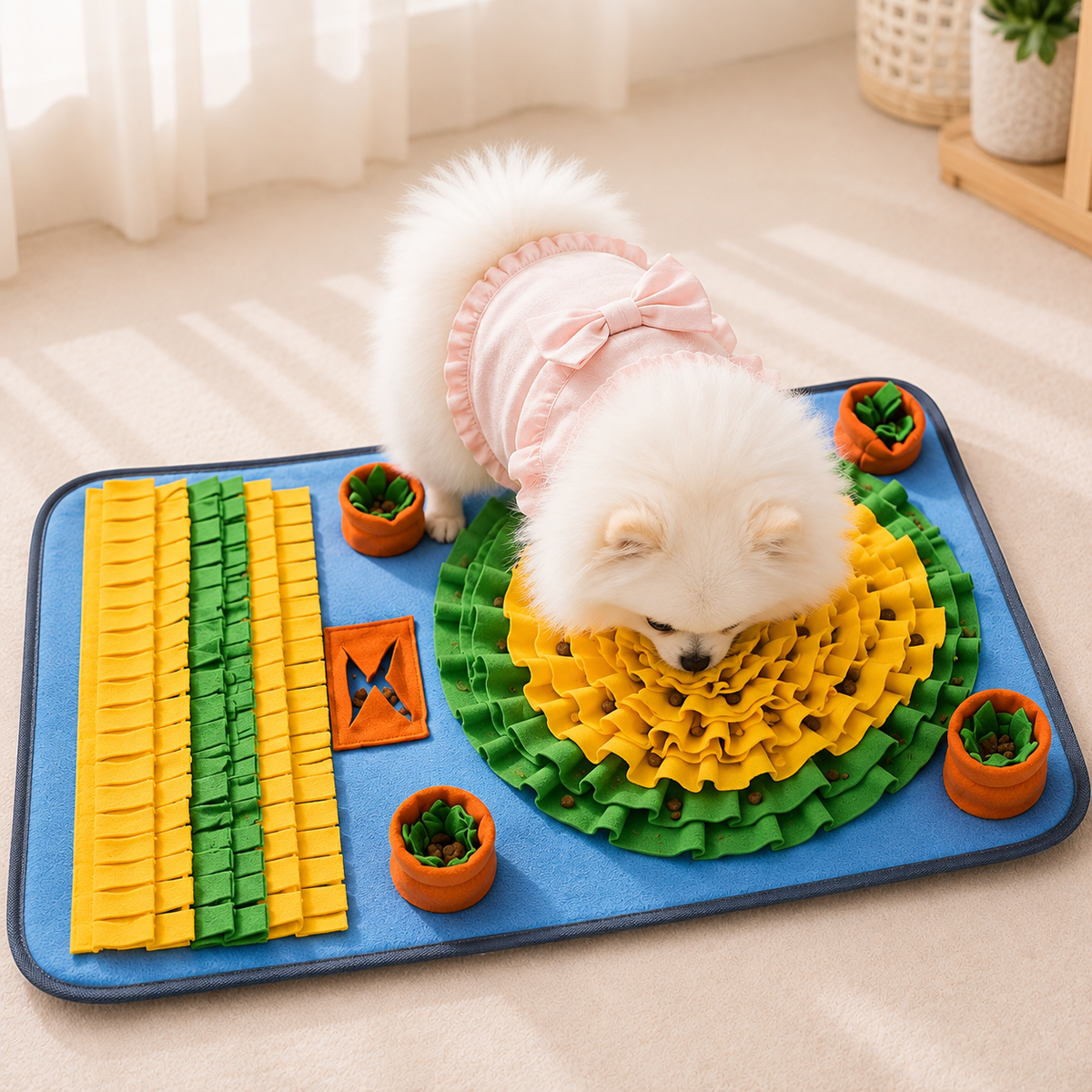 Enrichment Snuffle & Slow Feeding Mat