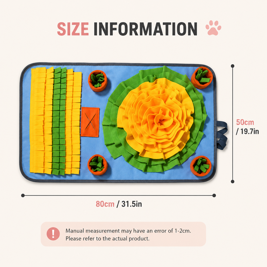 Enrichment Snuffle & Slow Feeding Mat