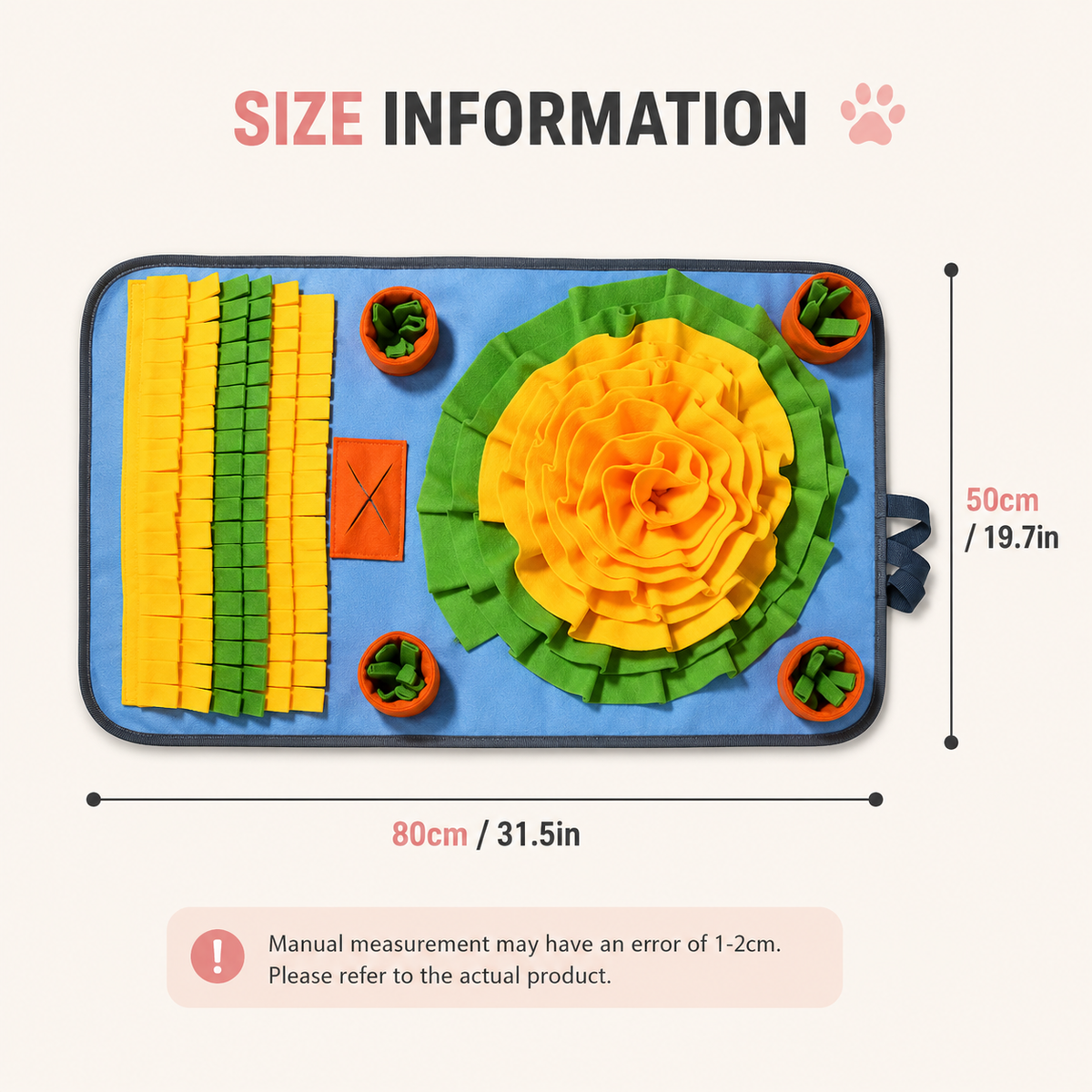 Enrichment Snuffle & Slow Feeding Mat