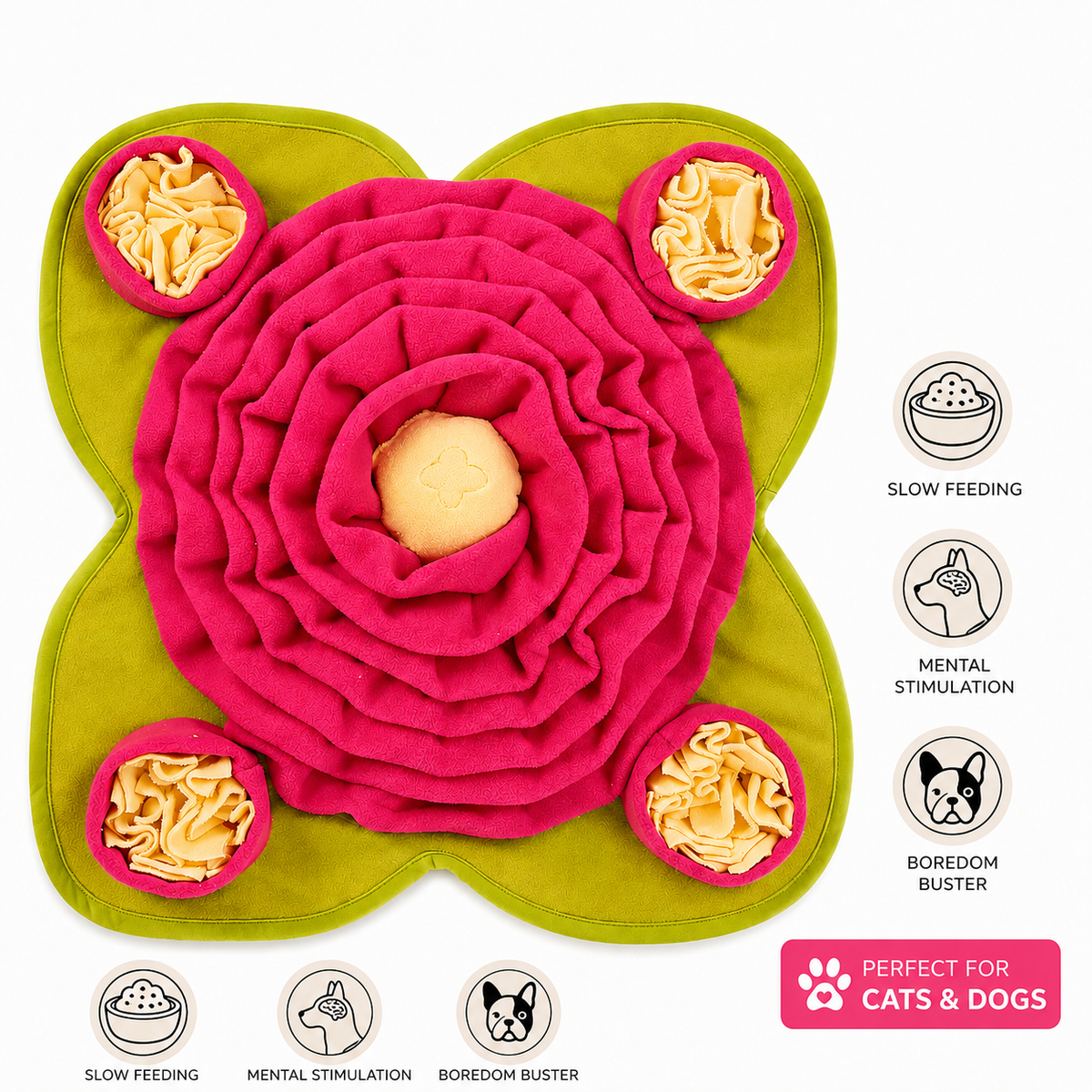 Interactive Snuffle Mat for Dogs & Cats